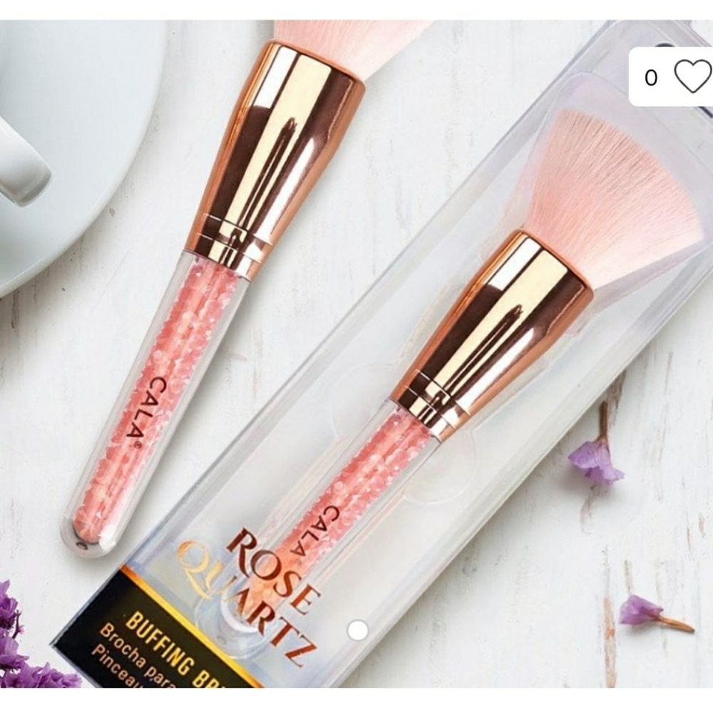 Rose Quartz Buffing Brush - Picture 3 of 3